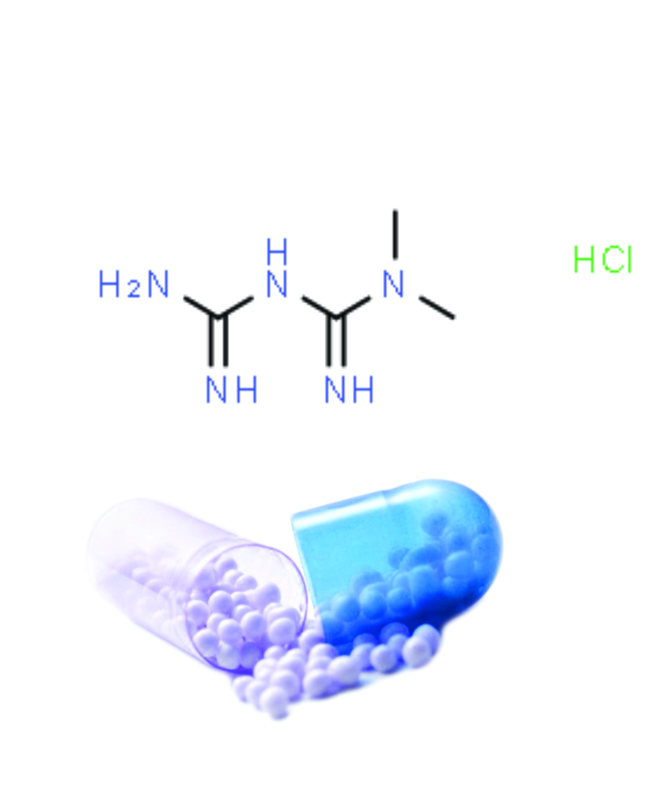 Metformin Hydrochloride SR Pellets